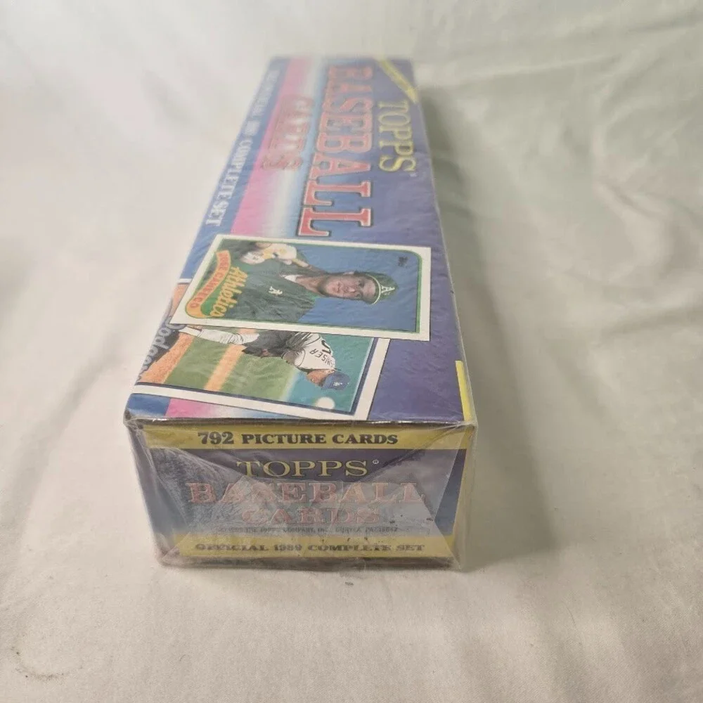 1989 Topps Baseball Complete Factory Sealed Set 1-792 Johnson Biggio RCs & More!